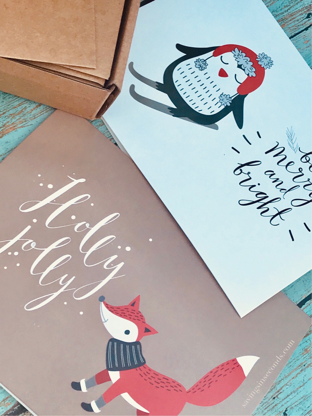 Buying Christmas Cards - Savings in Seconds